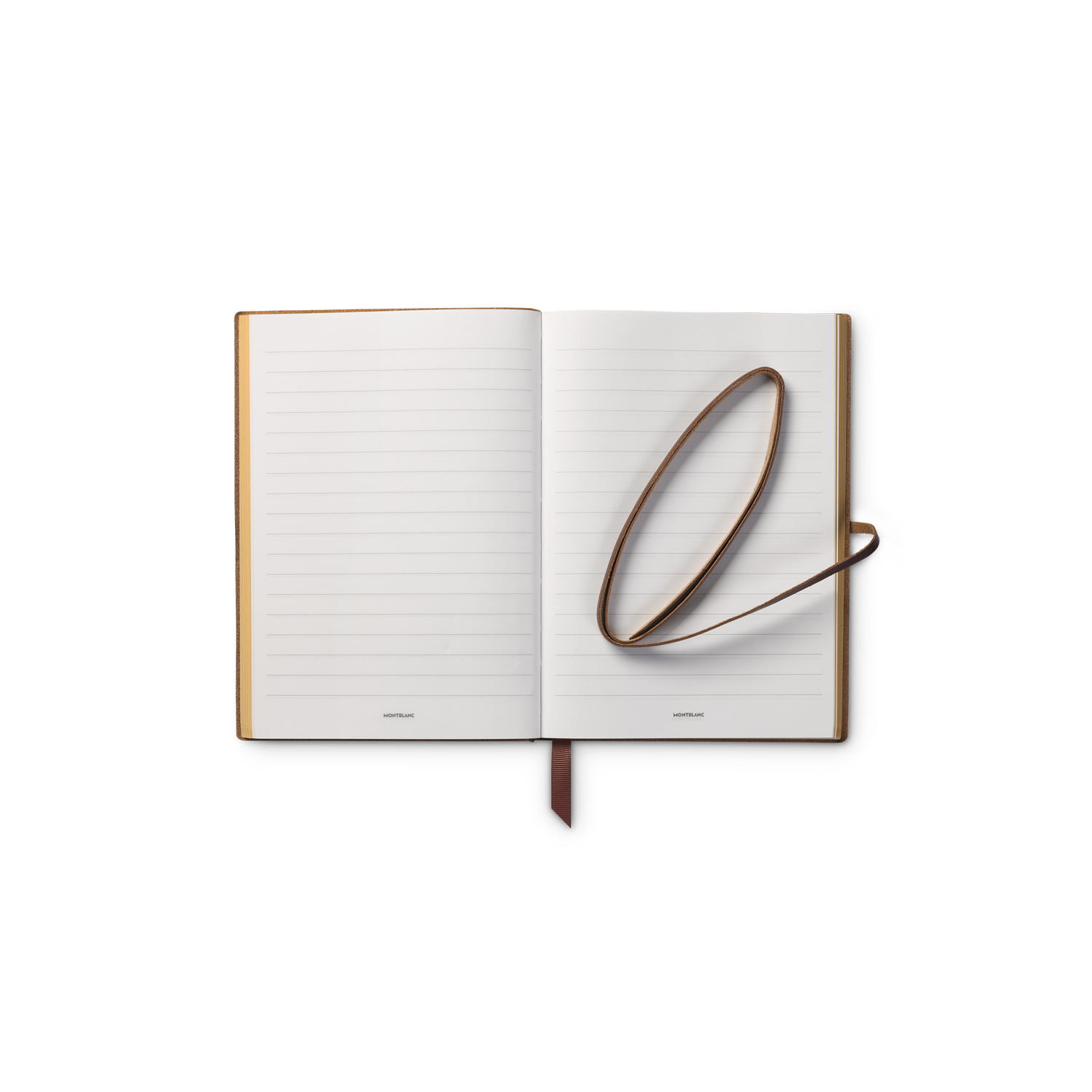 Montblanc, Homage to Robert Louis Stevenson #146 small brown lined notebook featuring 96 sheets and taking its design and theme from the Homage special collection.