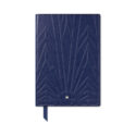 A Montblanc, Meisterstück The Origin Collection #163 medium blue lined notebook featuring 120 sheets and taking its design and theme from The Origin special collection.