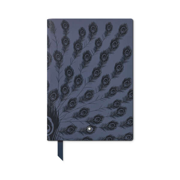 A Montblanc, Writers Edition Homage to Jane Austen #146 small blue lined notebook featuring 96 sheets and taking its design and theme from the Writers Edition Homage to Jane Austen special collection.
