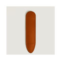 A Montblanc, Meisterstück pen sleeve crafted in elegant rust-colour leather made to carry one writing instrument.