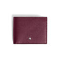 A Montblanc, Sartorial brown wallet crafted in Saffiano-printed leather with six credit card slots, two banknote compartments and two additional small pockets.