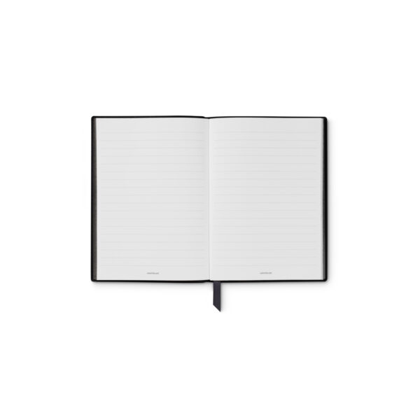 A Montblanc, StarWalker BlackCosmos #146 small black lined notebook featuring 96 sheets and taking its design and theme from the StarWalker BlackCosmos special collection.