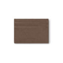 A Montblanc, Sartorial card holder crafted in light brown saffiano-printed leather with space for five credit card slots and the Montblanc emblem featured on the front.