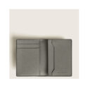 A Montblanc, Sartorial card holder crafted in medium grey coloured Saffiano-printed leather with three credit card slots, one business card slot and an additional small pocket.