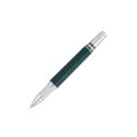 A Montblanc, StarWalker PolarGreen Precious Resin Fineliner pen crafted in dark green precious resin with platinum-coated fittings and a dome made from transparent resin with the Montblanc emblem that glows in low light.