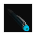 A Montblanc, Starwalker PolarGreen Metal Ballpoint pen crafted in green precious resin with platinum-coated fittings and a dome made from transparent resin with the Montblanc emblem that glows in low light.