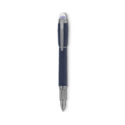 Montblanc, StarWalker Space Blue Resin Fountain Pen A Montblanc, StarWalker Space Blue Resin Fountain Pen crafted in blue precious resin with all metal parts coated in dark ruthenium and a hand-crafted rhutenium-coated Au 585 gold nib.