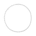 A sterling silver slim link necklace from Georg Jensen's Reflect collection.