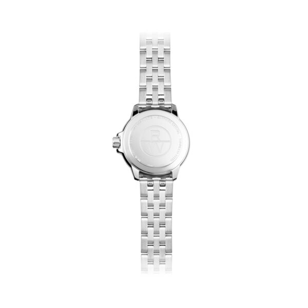 Raymond Weil, Tango with 30mm stainless steel case and bracelet strap featuring a date function and a lavender dial.