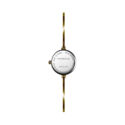 Herbelin, Fil with a 26mm yellow gold PVD coated stainless steel case and bracelet strap featuring a mother of pearl dial.