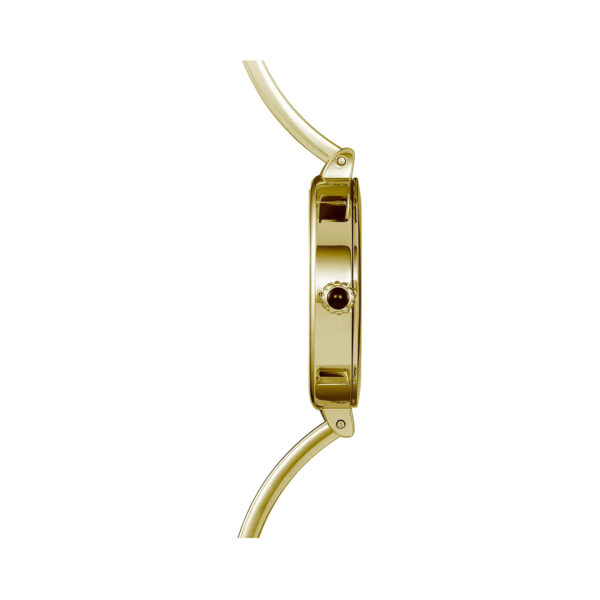Herbelin, Fil with a 26mm yellow gold PVD coated stainless steel case and bracelet strap featuring a mother of pearl dial.