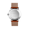 Herbelin, Inspiration with a 40mm stainless steel case and a brown leather strap featuring a small seconds hand function and an ivory coloured dial.