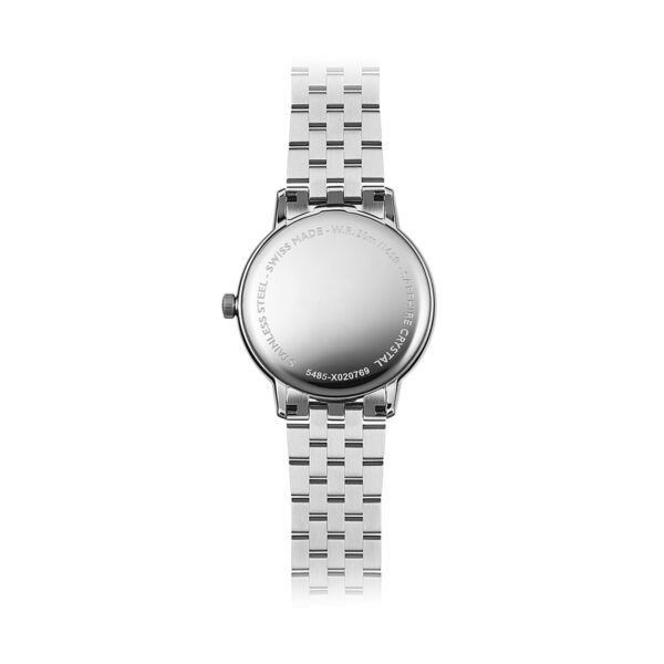 Raymond Weil, Toccata with a 39mm stainless steel case and bracelet strap featuring a date function and a blue dial.