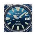 Seiko, Prospex PADI ‘Great Blue’ Samurai Special Edition with a 43.8mm stainless steel case and a blue silicone strap featuring a date function and a blue dial and ceramic bezel.