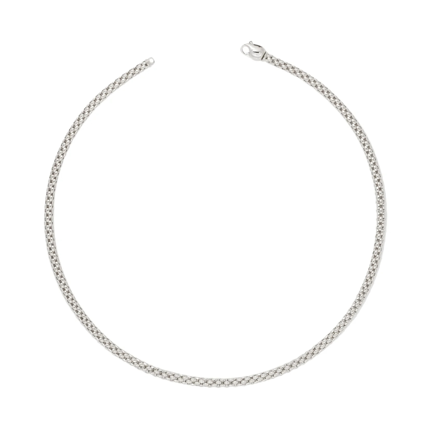 FOPE, Unica Collection, 18ct White Gold Necklace An 18ct white gold necklace with a lobster clasp belonging to FOPE's Unica collection.