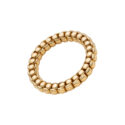 An 18ct yellow gold Flex'It bracelet belonging to FOPE's Luna collection.