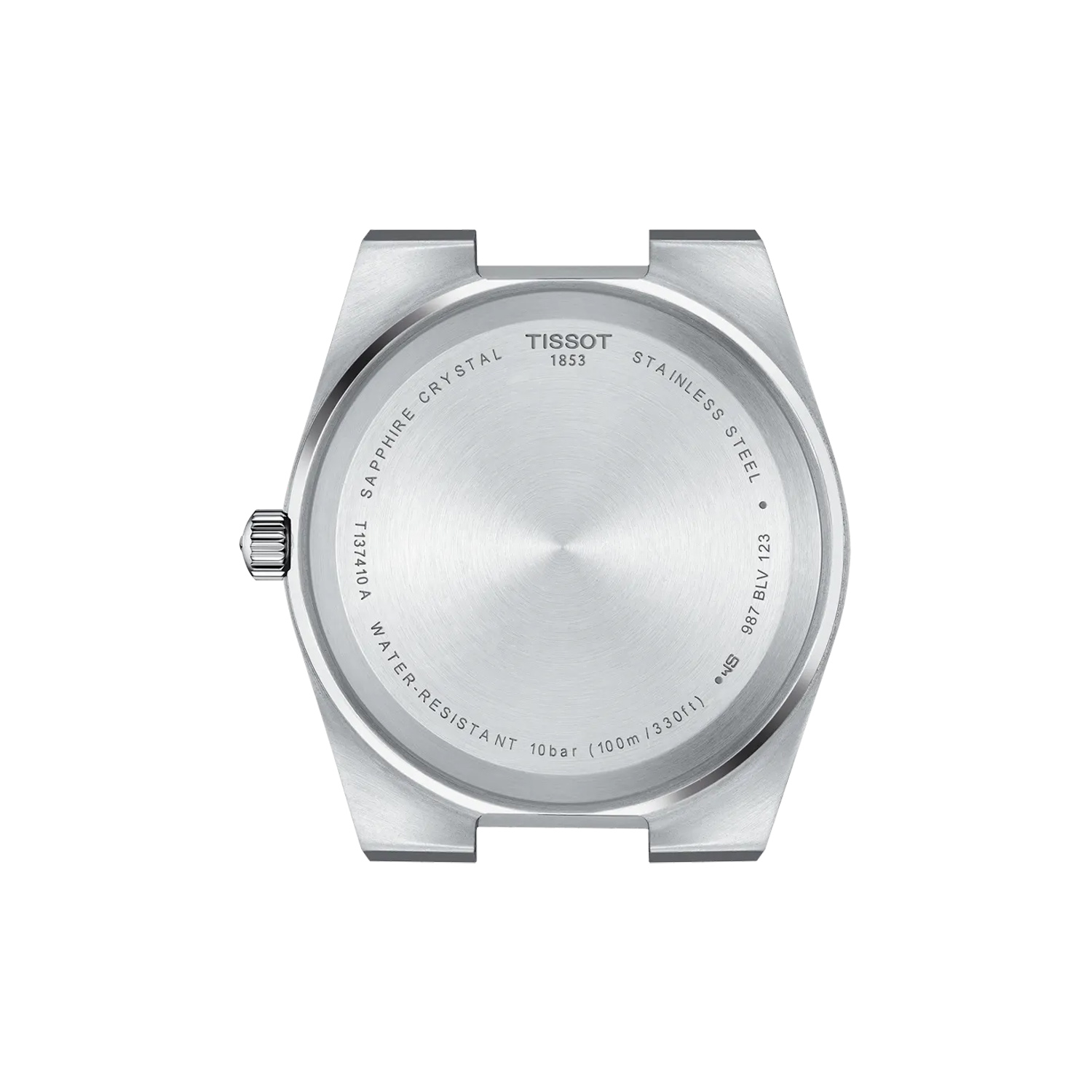 Tissot, PRX with a 40mm stainless steel case and bracelet strap featuring a date function and a green dial.