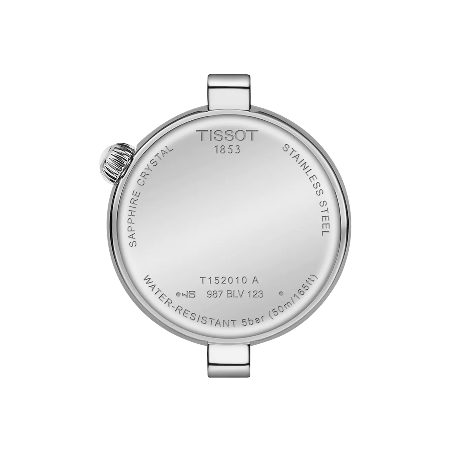 Tissot, Desir with a 28mm stainless steel case and bracelet strap featuring a white mother of pearl dial.