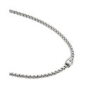 FOPE, EKA Collection, 18ct White Gold Flex'It Diamond Necklace: 0.01 carats An 18ct white gold Flex'It necklace with a single diamond set rondel, belonging to FOPE's EKA collection.