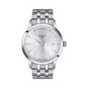 Tissot, Classic Dream Silver, Quartz Men's Watch Tissot, Classic Dream with a 42mm stainless steel case and bracelet strap featuring a date function and a silver dial.
