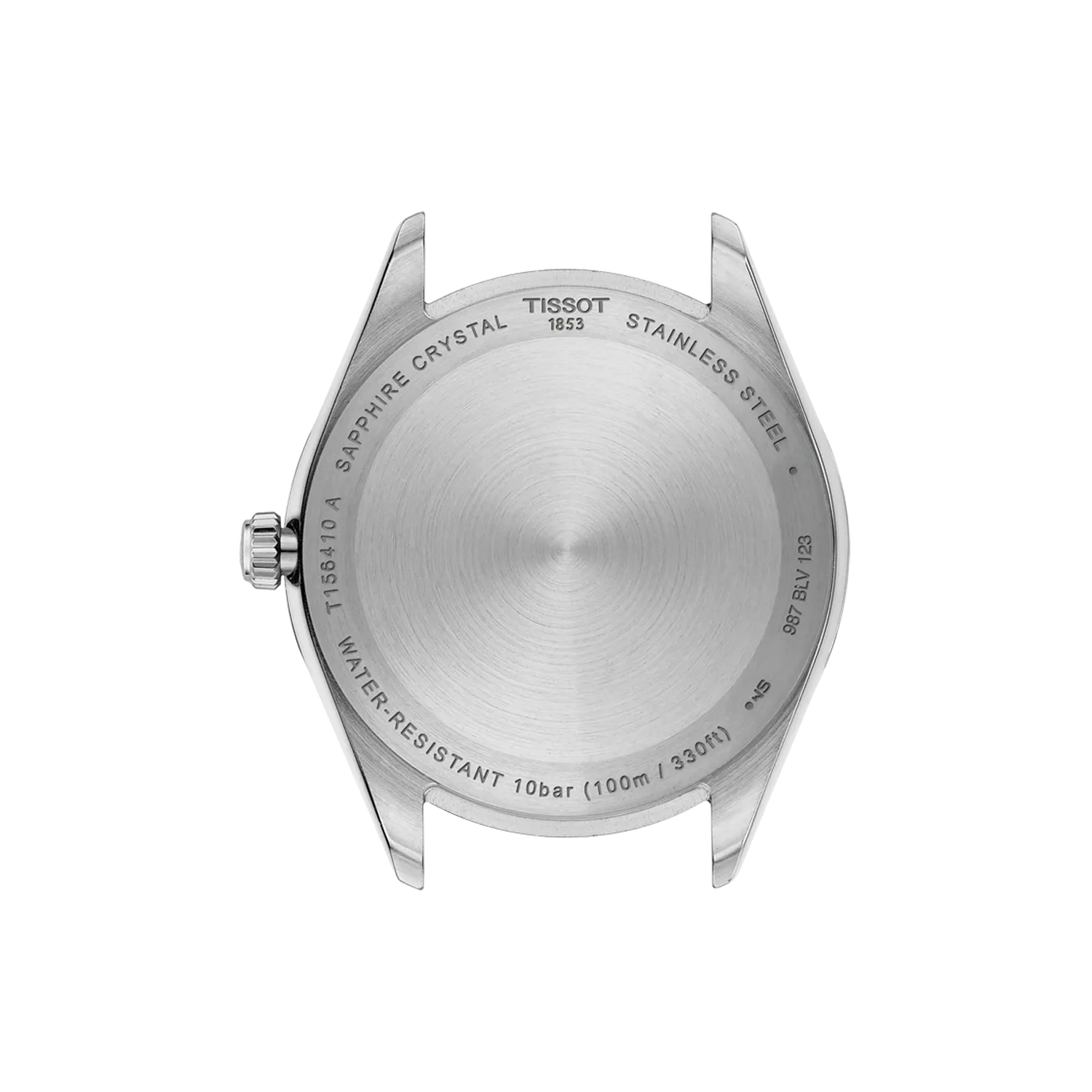 Tissot, Ballade Blue, Quartz Men's Watch Tissot, Ballade with a 40mm stainless steel case and bracelet strap featuring a date function and a navy blue guilloché dial.