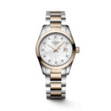 Longines, Conquest Classic Bi-Colour with Diamonds, Quartz Women's Watch Longines, Conquest Classic with a 29.5mm stainless steel and rose gold PVD coated case and bracelet strap featuring a mother of pearl, diamond set dial.
