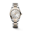 Longines, Conquest Classic Sunray Silver, Quartz Women's Watch Longines, Conquest Classic with a 29.5mm stainless steel and rose gold PVD case and bracelet strap featuring a sunray silver dial.