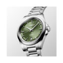 Longines, Conquest Sunray Green, Automatic Men's Watch Longines, Conquest with a 38mm stainless steel case and bracelet strap featuring a date function with a sunray green coloured dial.