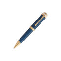 A Montblanc, Great Characters Homage to Queen Special Edition ballpoint pen crafted from blue precious resin with gold-plated fittings.