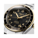 Longines, Spirit Zulu Time Anthracite, Automatic Men’s 39mm Watch Longines, Spirit Zulu Time with a 39mm stainless steel case and bracelet strap featuring an anthracite dial and a chocolate brown ceramic bezel.