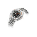 DOXA SUB 300, Sharkhunter, Automatic Men's Watch DOXA SUB 300, Sharkhunter with a 42.5mm stainless steel case and bracelet strap featuring a date function with a black dial and an orange and black steel bezel.