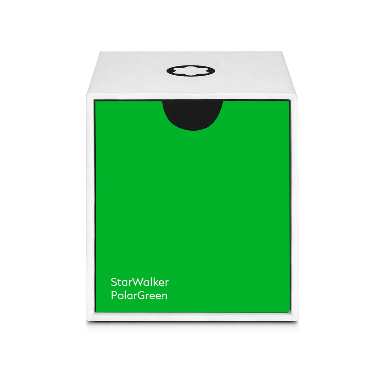 Montblanc, Ink Bottle StarWalker PolarGreen with 50ml of green ink.
