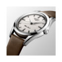 Longines, Heritage Silver Arrow, Automatic Men's Watch Longines, Heritage Silver Arrow with a 38.5mm stainless steel case and a brown leather strap featuring a silver dial.