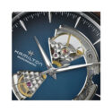 Hamilton, Jazzmaster Open Heart Blue, Automatic Men's Watch Hamilton, Jazzmaster Open Heart with a 40mm stainless steel case and brown leather strap featuring a blue open dial.