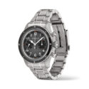 Montblanc,1858 Chronograph 0 Oxygen The 8000, Automatic Men's Watch Montblanc, 1858 Chronograph 0 Oxygen The 8000 with a 42mm stainless steel case and bracelet strap featuring a chronograph on a grey dial with a black bezel.