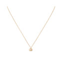 An 18ct rose gold necklace with pendant from Gucci's GG Running collection.