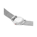 Mondaine, Simply Elegant White, Quartz Unisex Watch Mondaine, Simply Elegant with a 36mm stainless steel case and bracelet strap featuring a white dial.