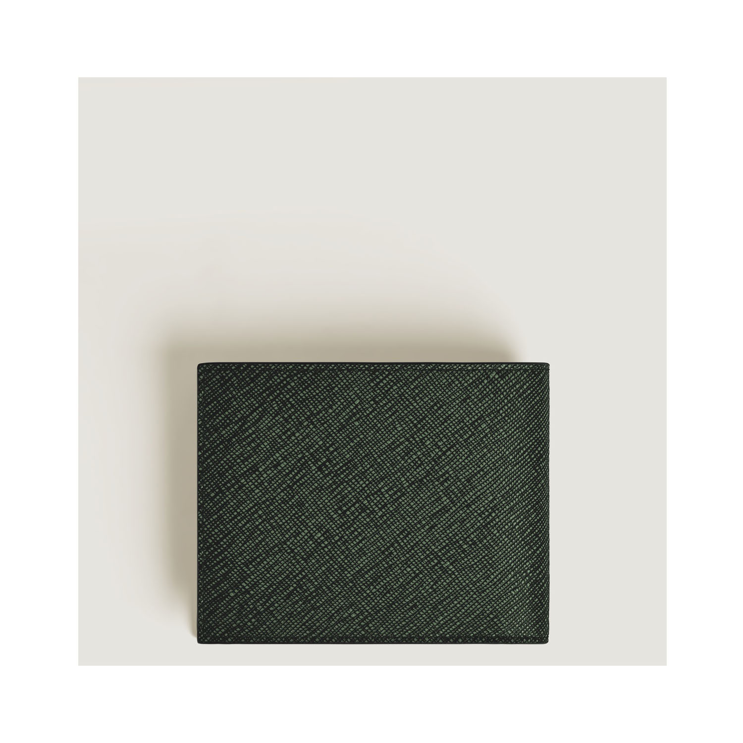 Montblanc, Sartorial Tweed Khaki 6cc Wallet Montblanc, Sartorial wallet crafted in tweed khaki leather with six dedicated credit card slot, two banknote compartments and two additional pockets.