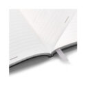 Montblanc, Fine Stationery #146 Pearl White Lined Notebook A Montblanc, Fine Stationery #146 pearl white lined notebook crafted in white Saffiano leather with printed detail featuring 96 sheets with an elegant pearl necklace design.