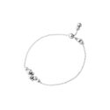 Georg Jensen, Sterling Silver Moonlight Grapes Chain Bracelet A sterling silver chain bracelet from Georg Jensen's Moonlight Grapes collection.