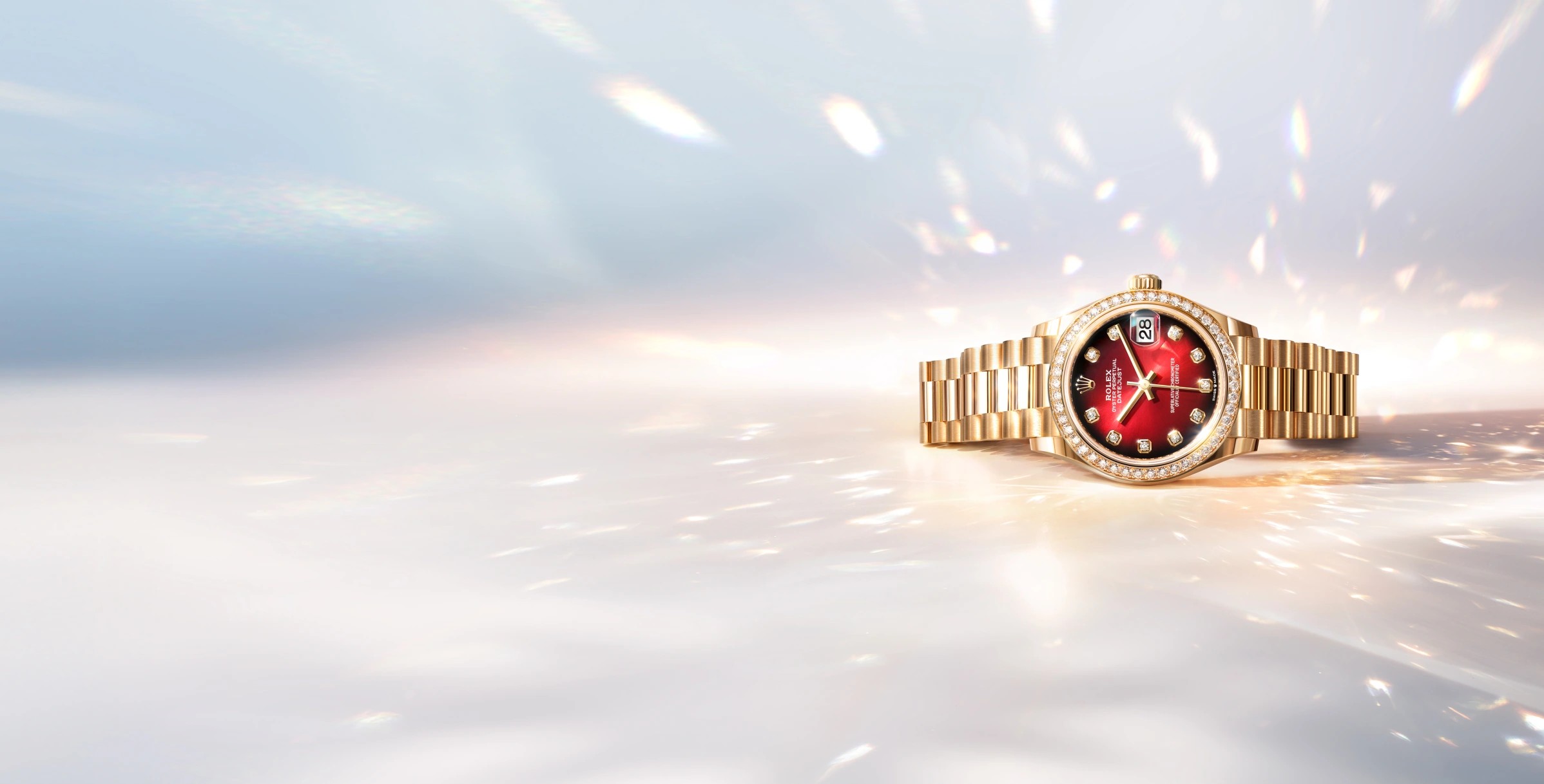 Rolex m278288rbr-0041 festive banner