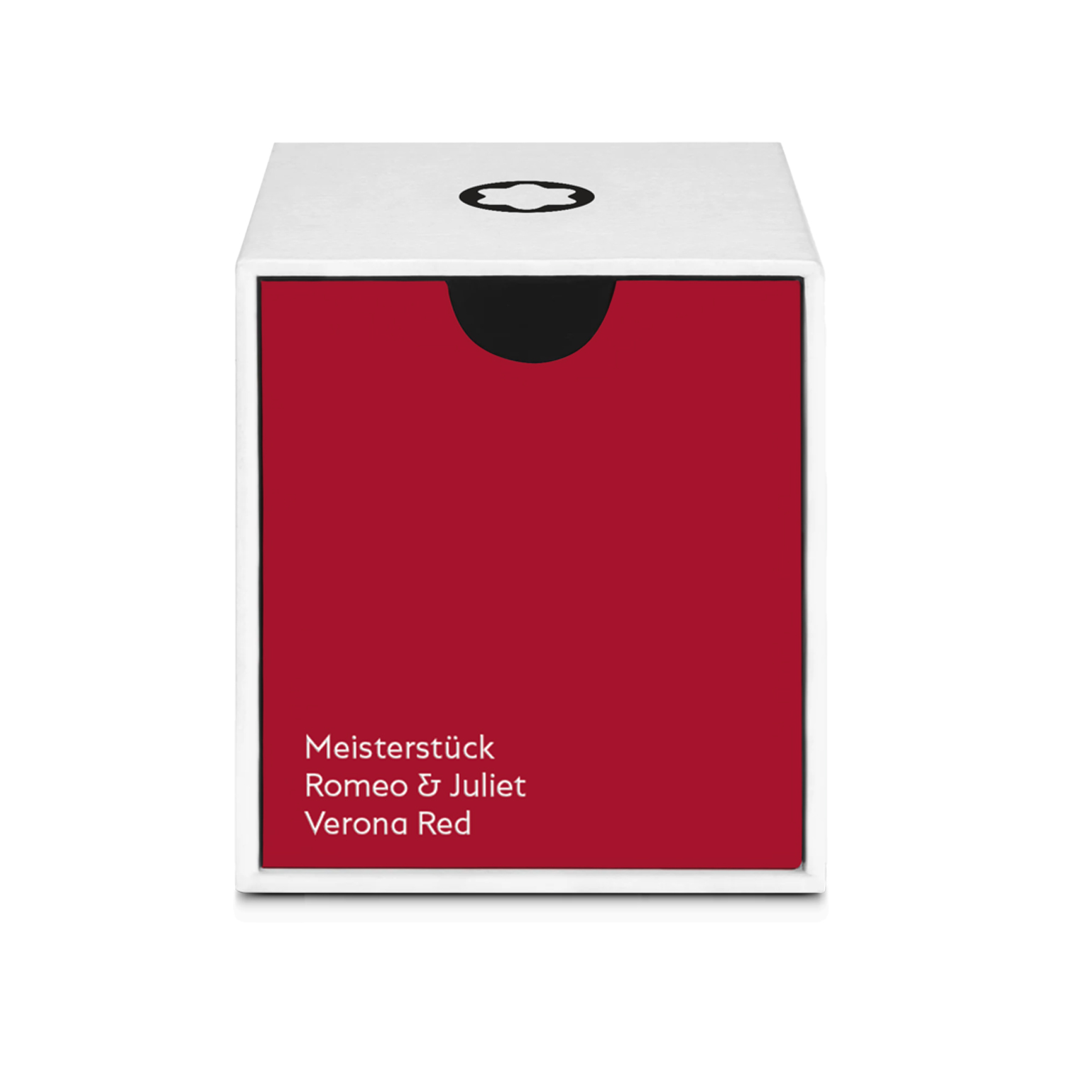 A Montblanc, Ink Bottle Meisterstück Romeo & Juliet with 50ml of red ink.