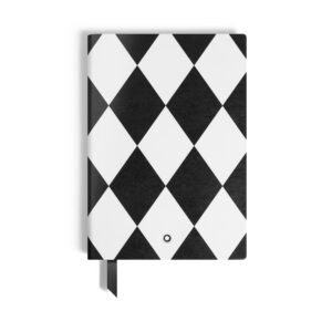 A Montblanc, Great Characters Homage to Queen lined notebook featuring 96 sheets and taking its design from the Great Characters Homage to Queen collection.