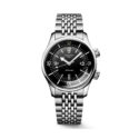 Longines, Legend Diver Black, Automatic Men's Watch Longines, Legend Diver with a 39mm stainless steel case and bracelet strap featuring a black dial.