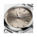 Longines, Master Collection Beige with Diamonds, Automatic Women's Watch Longines, Master Collection with a 34mm stainless steel case and bracelet strap featuring a date function and a beige coloured diamond set dial.