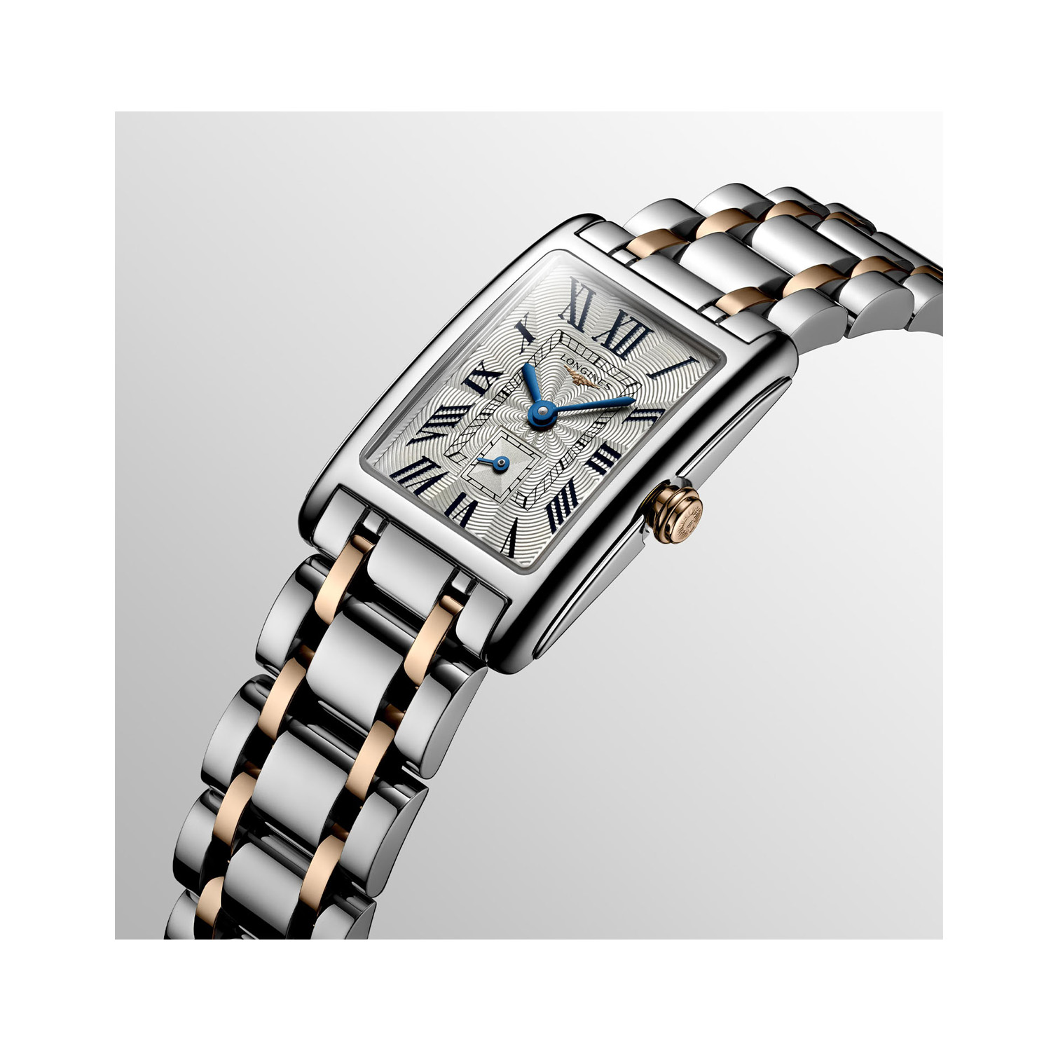 Longines, DolceVita, Steel & 18ct Rose Gold, Quartz Women's Watch