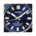 Seiko, Prospex 1965 Heritage 'Scuba Blue' with a 40mm stainless steel case and bracelet strap featuring a date function with a blue dial and ceramic bezel.