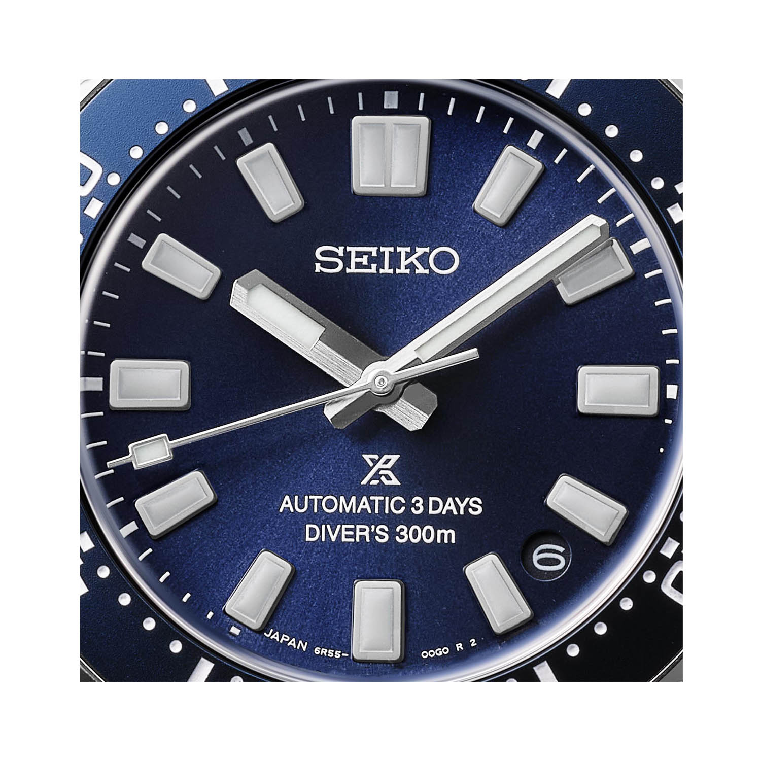Seiko, Prospex 1965 Heritage 'Scuba Blue' with a 40mm stainless steel case and bracelet strap featuring a date function with a blue dial and ceramic bezel.