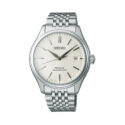 Seiko, Presage Classic Series 'Shiro-Iro', Automatic Men's Watch Seiko, Presage Classic Series 'Shiro-Iro' with a 40.2mm stainless steel case and bracelet strap featuring a date function and a warm white dial.