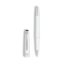 Montblanc, Meisterstück White Classique Rollerball Pen A Montblanc, Meisterstück White Classique Rollerball pen crafted in white precious resin with elegant platinum coated fittings featuring the Montblanc emblem inlaid in the cap top.